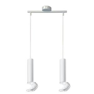 Závesná lampa TUBA 2xGU10 Candellux Bílá vyobraziť