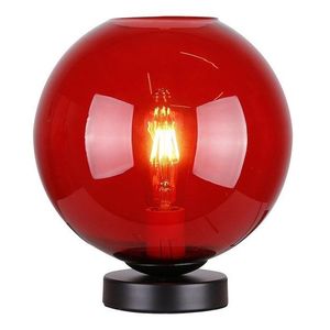 Stolová lampa GLOBE Candellux Červená vyobraziť