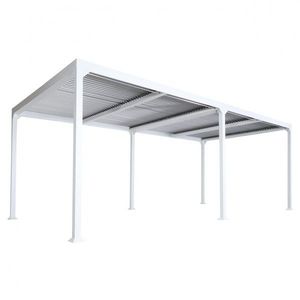 Bioklimatická pergola HWC-L46 3x6 Bílá vyobraziť