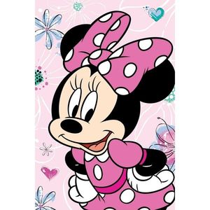 Jerry Fabrics Detská deka Minnie Flowers 02, 100 x 150 cm vyobraziť