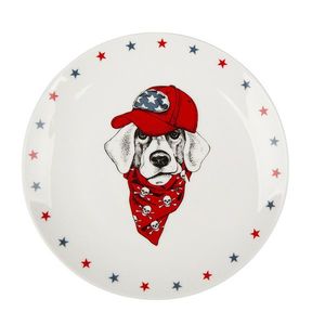 Altom Porcelánový tanier 20 cm, Labrador vyobraziť