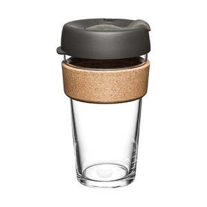 Čierno-hnedý cestovný hrnček 454 ml Brew Cork Nitro L – KeepCup vyobraziť