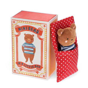 Plyšová hračka Mini Bear in a Little Box – Rex London vyobraziť