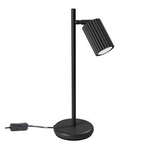 Čierna stolová lampa (výška 43 cm) Gleam – Nice Lamps vyobraziť