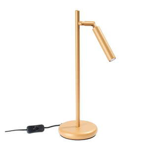 Stolová lampa v zlatej farbe (výška 43 cm) Fideus – Nice Lamps vyobraziť