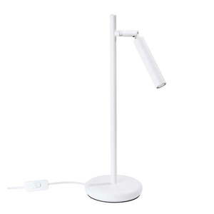 Biela stolová lampa (výška 43 cm) Fideus – Nice Lamps vyobraziť