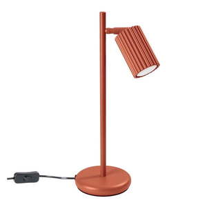 Stolová lampa v tehlovej farbe (výška 43 cm) Gleam – Nice Lamps vyobraziť