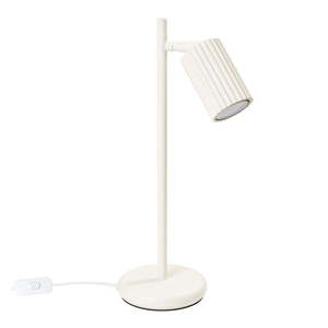 Krémovobiela stolová lampa (výška 43 cm) Gleam – Nice Lamps vyobraziť