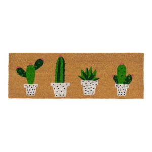 Rohožka z kokosového vlákna 25x75 cm Cactus – Casa Selección vyobraziť