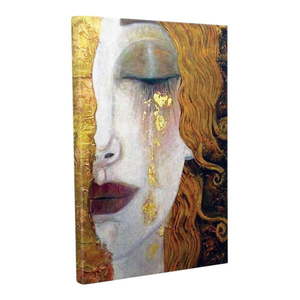 Nástenná reprodukcia na plátne Gustav Klimt Golden Tears, 30 × 40 cm vyobraziť