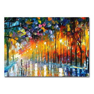 Nástenná reprodukcia na plátne Leonid Afremov, 100 × 70 cm vyobraziť