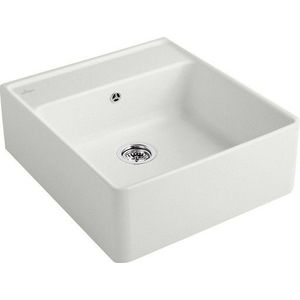 VILLEROY & BOCH VILLEROY & BOCH - Keramický drez Single-bowl sink Stone white modulový 595 x 630 x 220 bez excentra 632061RW vyobraziť