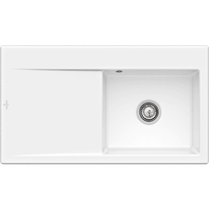 VILLEROY & BOCH VILLEROY & BOCH - Keramický drez Subway Style 50 White alpín nadstavný 900 x 510 bez excentru 335101R1 vyobraziť