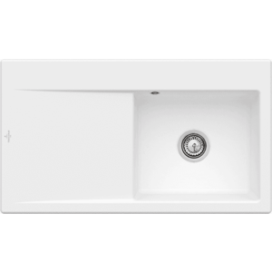 VILLEROY & BOCH VILLEROY & BOCH - Keramický drez Subway Style 50 Stone white nástavný 900 x 510 bez excentru 335101RW vyobraziť