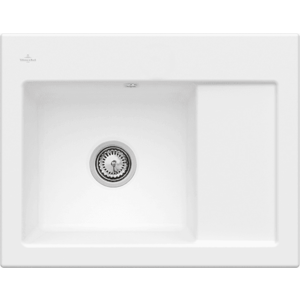 VILLEROY & BOCH VILLEROY & BOCH - Keramický drez Villeroy & Boch Subway 45 Compact, 331201RW, Stone White 331201RW vyobraziť