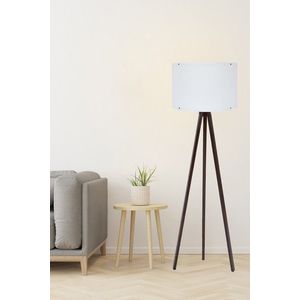 Stojacia lampa 145 cm biela vyobraziť