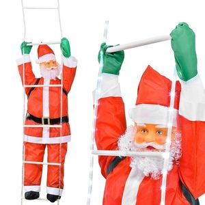 Vánoční světelná LED dekorace SANTA 190 cm červená vyobraziť