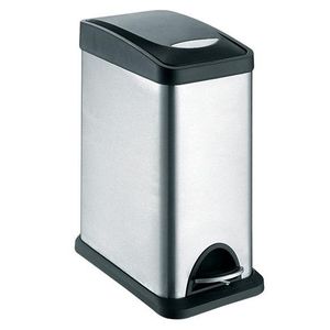 Nerezový nášľapný odpadkový kôš TORO 8l vyobraziť
