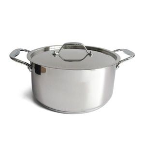 Nerezový kastról s pokrievkou KITCHISIMO chef ø24cm 5l vyobraziť