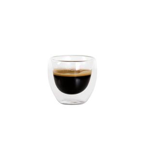 Sklenený hrnček Espresso TORO dvojité borosilikátové sklo 100ml vyobraziť