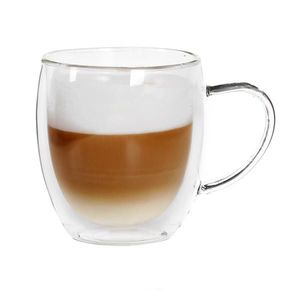 Sklenený hrnček Latte Macchiato TORO dvojité borosilikátové sklo 360ml vyobraziť