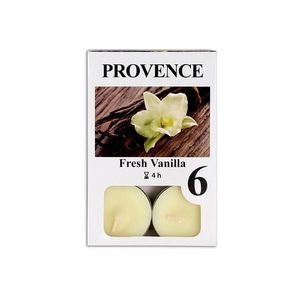 Čajová sviečka PROVENCE 6ks vanilka vyobraziť