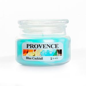 Vonná sviečka v skle PROVENCE 45 hodín blue cocktail vyobraziť