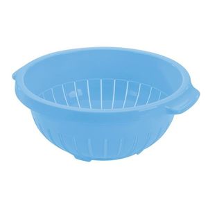Plastový cedník s podstavcom TONTARELLI 32cm modrý vyobraziť