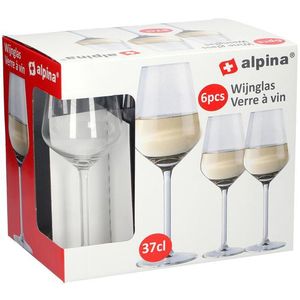 Pohár na biele víno ALPINA 370ml 6ks vyobraziť