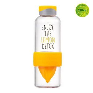 LOCKNLOCK Fľaša na vodu "Bisfree Detox", 520 ml, žltá vyobraziť