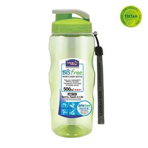 LOCKNLOCK Fľaša na vodu Bisfree 500 ml, zelená vyobraziť