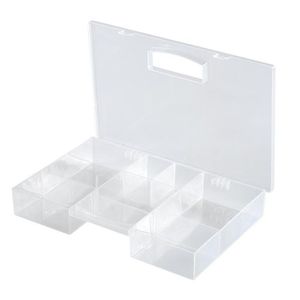 Plastový kufrík organizer HEIDRUN 28x19, 5x4cm vyobraziť