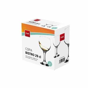 Cegeco Pohár na víno CoK Bistro 290ml 2ks vyobraziť