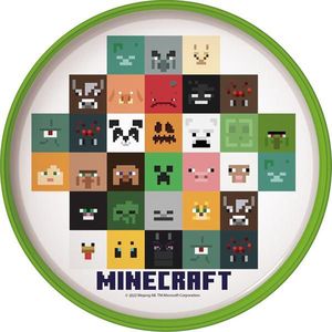 STOR Plastový tanier MINECRAFT 19, 5cm protišmykový vyobraziť