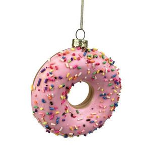 TORO VIANOČNÁ OZDOBA DONUT 9, 5X3, 3X11CM SKLO vyobraziť