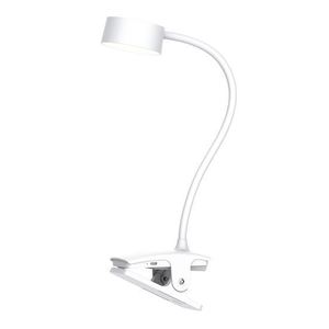 SOLIGHT WO3001-W LED STOLNA NABIJACIA LAMPICKA, 2W, 210LM, 3CCT, BIELA, CLIP vyobraziť