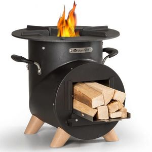 Blumfeldt Oshima Rocket Stove Camping Stove šetrný k životnému prostrediu mobilná oceľ vyobraziť