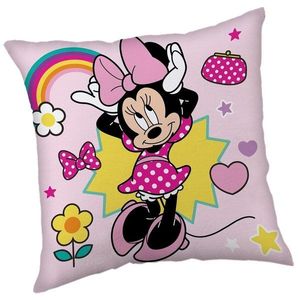 Jerry Fabrics Detský vankúšik s potlačou - Minnie - Smile | 40 x 40 cm vyobraziť