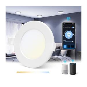 B.V. - LED Stmievateľné podhľadové svietidlo LED/6W/230V pr. 11, 5 cm Wi-Fi vyobraziť