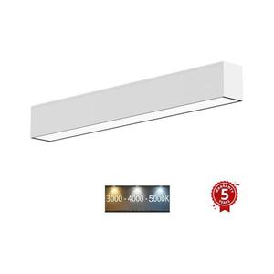 Sinclair Sinclair LSM 24-40CCT - LED Stropné svietidlo LSM LED/40W/230V 120 cm strieborná vyobraziť