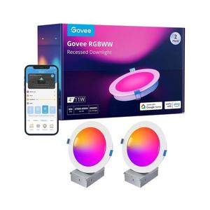 Govee Govee - SADA 2x LED RGBWW Podhľadové svietidlo LED/11W/230V Smart 2700-6500K vyobraziť