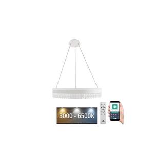 LED Stmievateľný luster na lanku LED/80W/230V 3000-6500K biela + diaľkové ovládanie vyobraziť