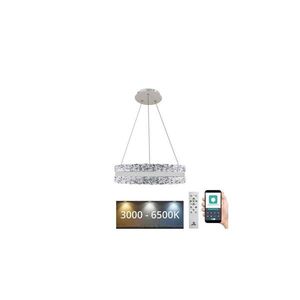 LED Stmievateľný luster na lanku LED/80W/230V 3000-6500K biela + diaľkové ovládanie vyobraziť