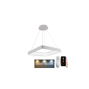 LED Stmievateľný luster na lanku LED/55W/230V 3000-6500K biela + diaľkové ovládanie vyobraziť