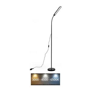 LED Stmievateľná stojacia lampa SIGNUS LED/10W/230V 3000/4500/6500K čierna vyobraziť