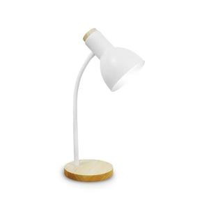 Stolná lampa MARMA 1xE27/60W/230V biela/kaučukovník vyobraziť