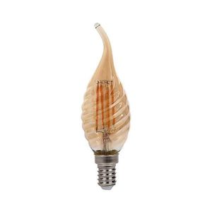 LED Žiarovka FILAMENT E14/4W/230V 2200K vyobraziť