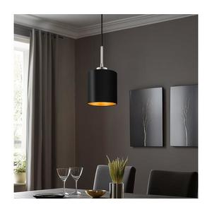 Eglo - LED Luster na lanku TUNJA 1xE27/60W/230V čierna vyobraziť