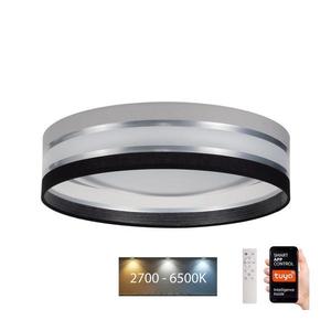 LED Stmievateľné stropné svietidlo SMART CORAL 24W/230V Wi-Fi Tuya čierna/šedá +DO vyobraziť