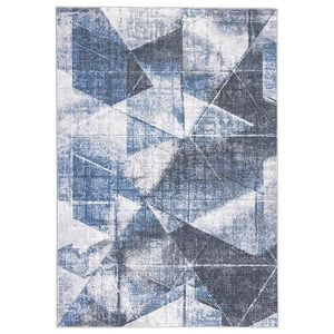 Koberec Chenile Print Rug 0, 8/1, 5 RS2447PT-1 modrá vyobraziť